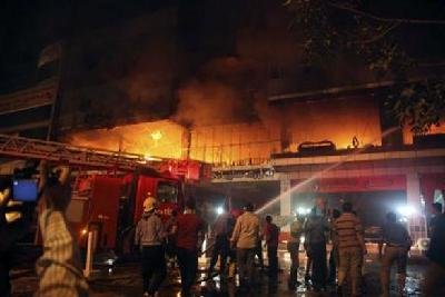 伊拉克酒店大火致29人死亡 據(jù)稱(chēng)遇難者中包括中國(guó)人