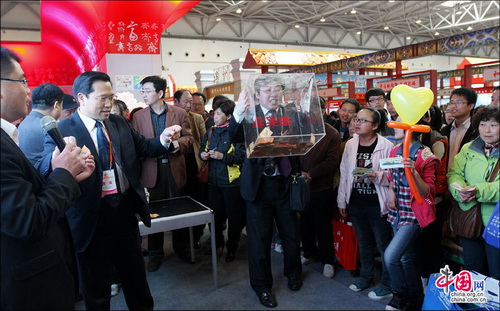 中國(guó)國(guó)內(nèi)旅交會(huì)：周村古商城亮點(diǎn)紛呈 搶人眼球 張紅霞 攝