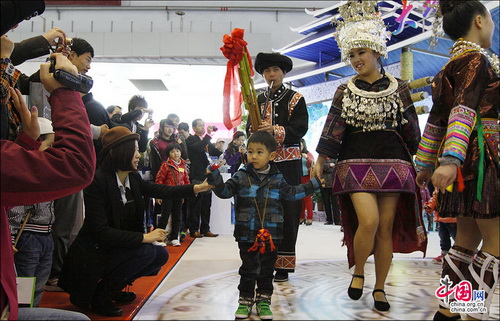 中國(guó)國(guó)內(nèi)旅交會(huì)：周村古商城亮點(diǎn)紛呈 搶人眼球 張紅霞 攝