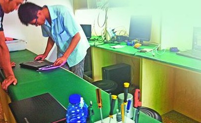 創(chuàng)芯瑞世維修站為山寨 送修電腦問(wèn)題不斷