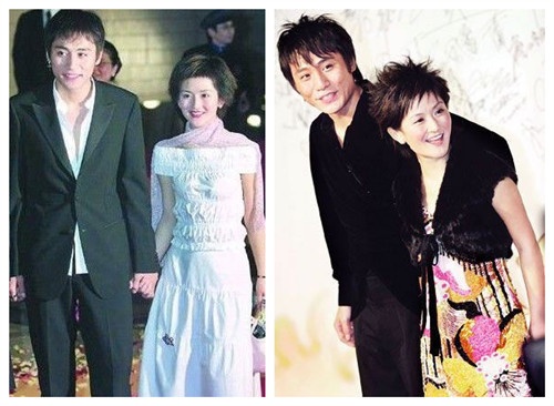 謝娜劉燁曾經親熱老照片