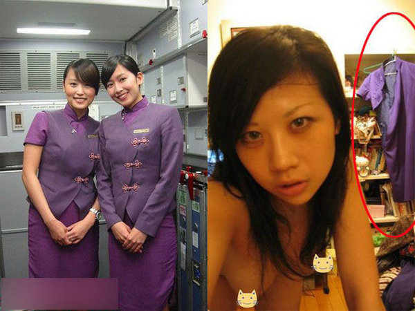 空姐高薪背后的生活