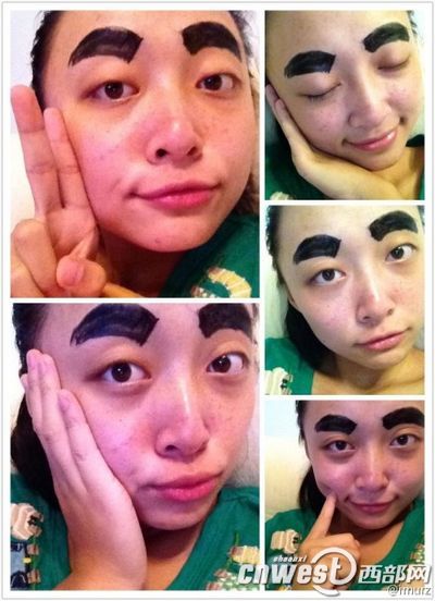 網(wǎng)絡(luò)紅人盤點(diǎn) 鬼臉妹子犯二走紅