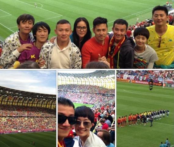 明星夫妻出游親密照 好恩愛(ài)啊