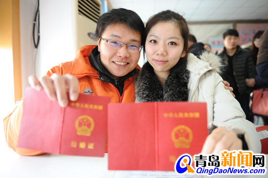 諧音“一生一世” 120對新人預約登記今結(jié)婚(圖)