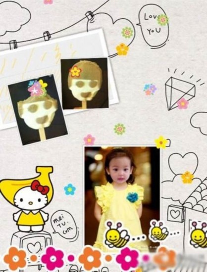 小四月黃裙扮萌