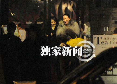 霍思燕攜男友與友吃飯