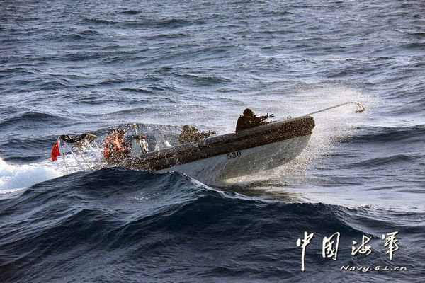 壯觀的海軍登陸艦編隊。