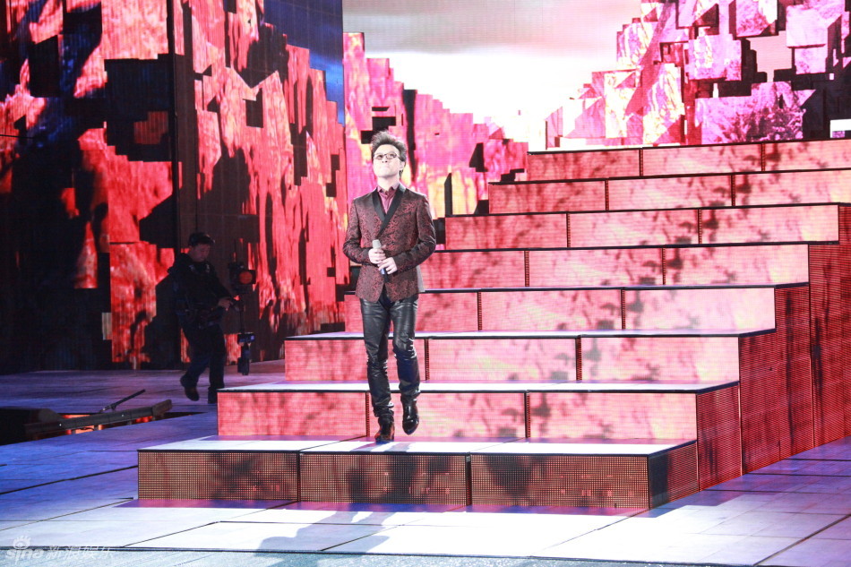 央視元宵晚會(huì)現(xiàn)場(chǎng)照