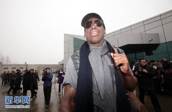 美國(guó)籃球代表團(tuán)訪問(wèn)朝鮮