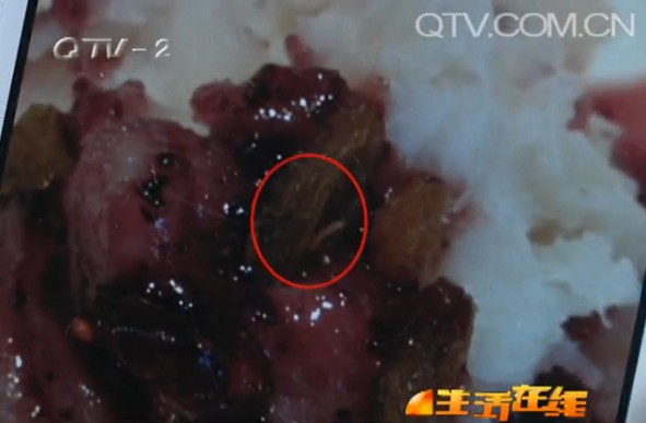 綠茵閣藍(lán)莓山藥蛆蟲(chóng)爬得歡 被1歲寶寶吃下